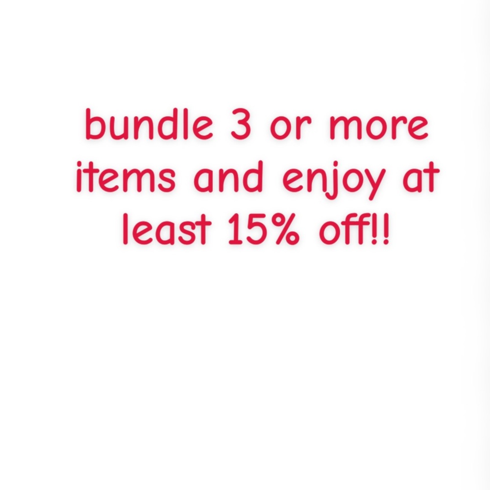 Bundle and save!!!